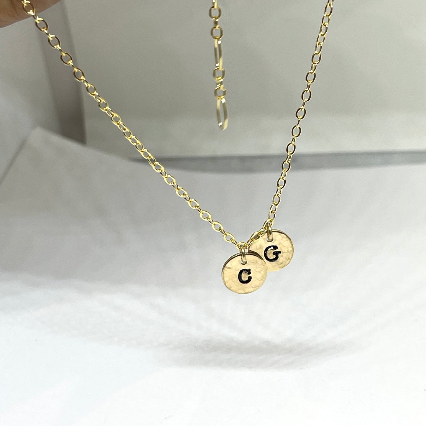 Mother’s Day Necklace (two) 9mm charms