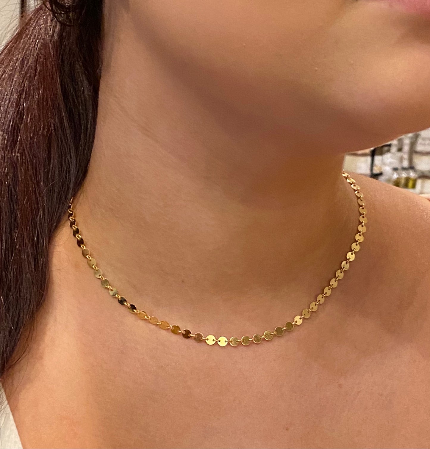 Coin Choker Necklace