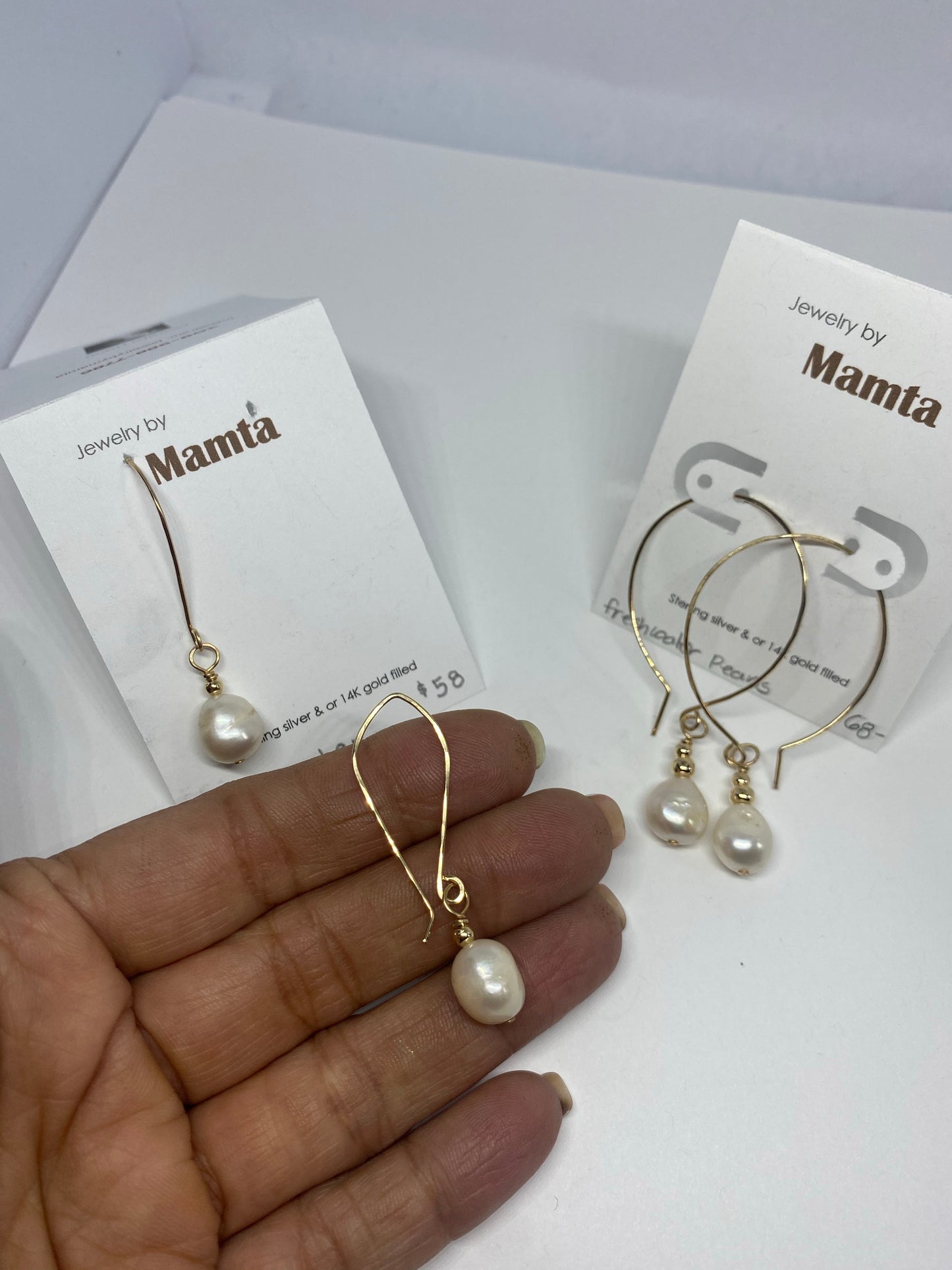 Freshwater Pearl Earrings