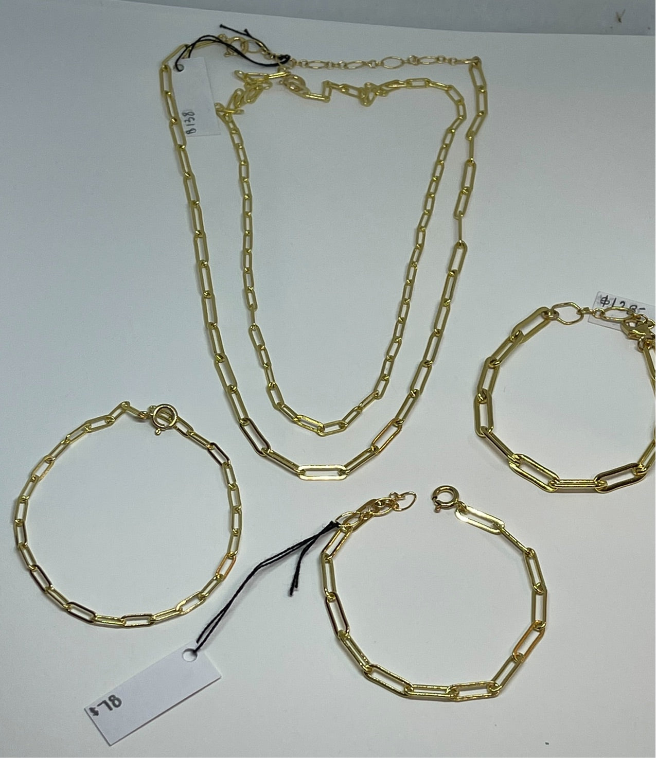 Jennifer Fisher Inspired small link 3.1mm necklace