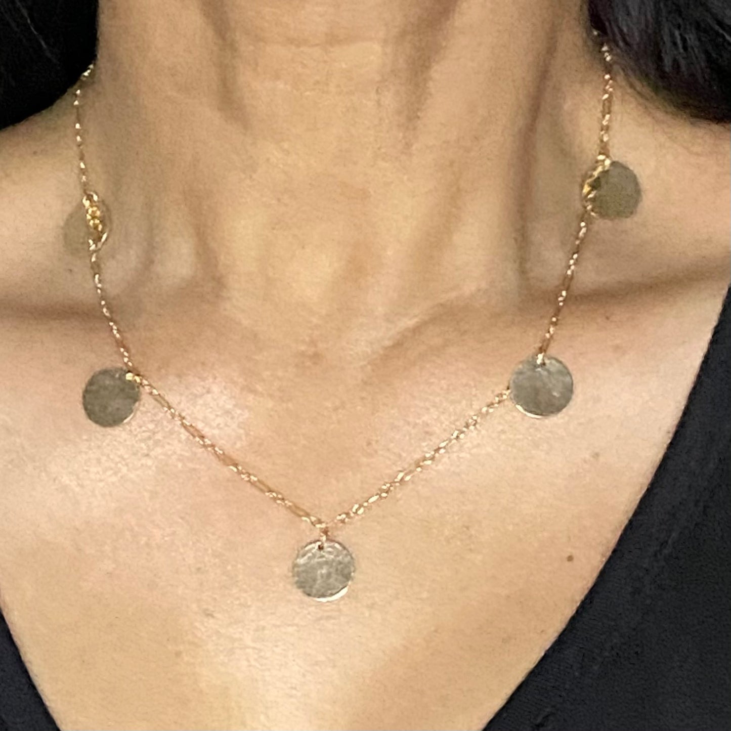 Summer Disc Necklace