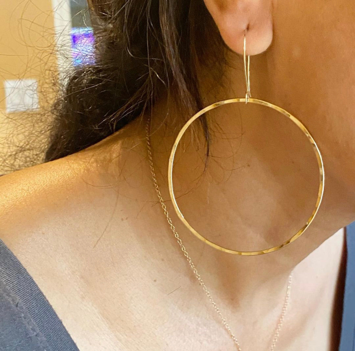Extra Large Thin 2” Hoops