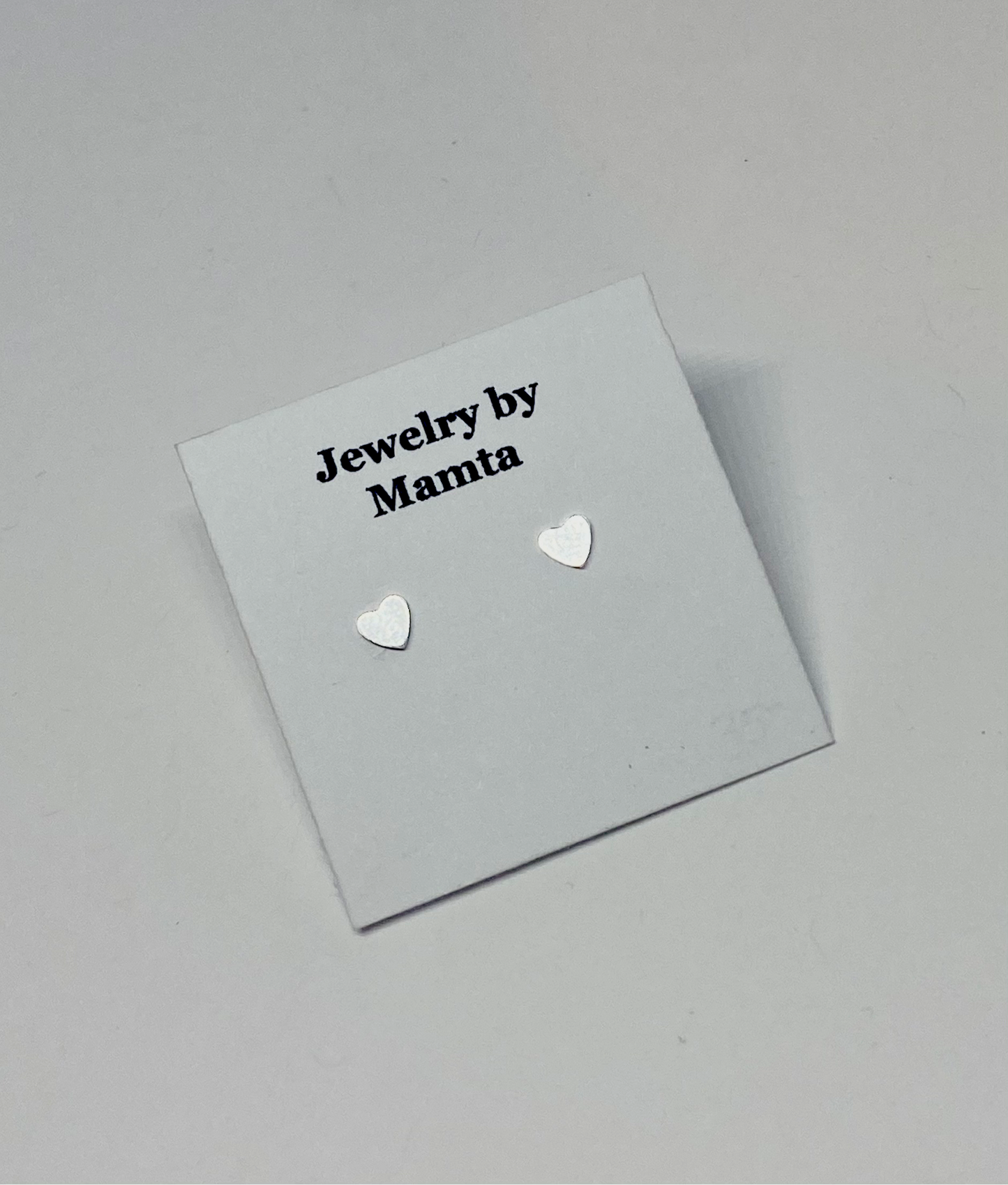 Tiny Heart Earrings