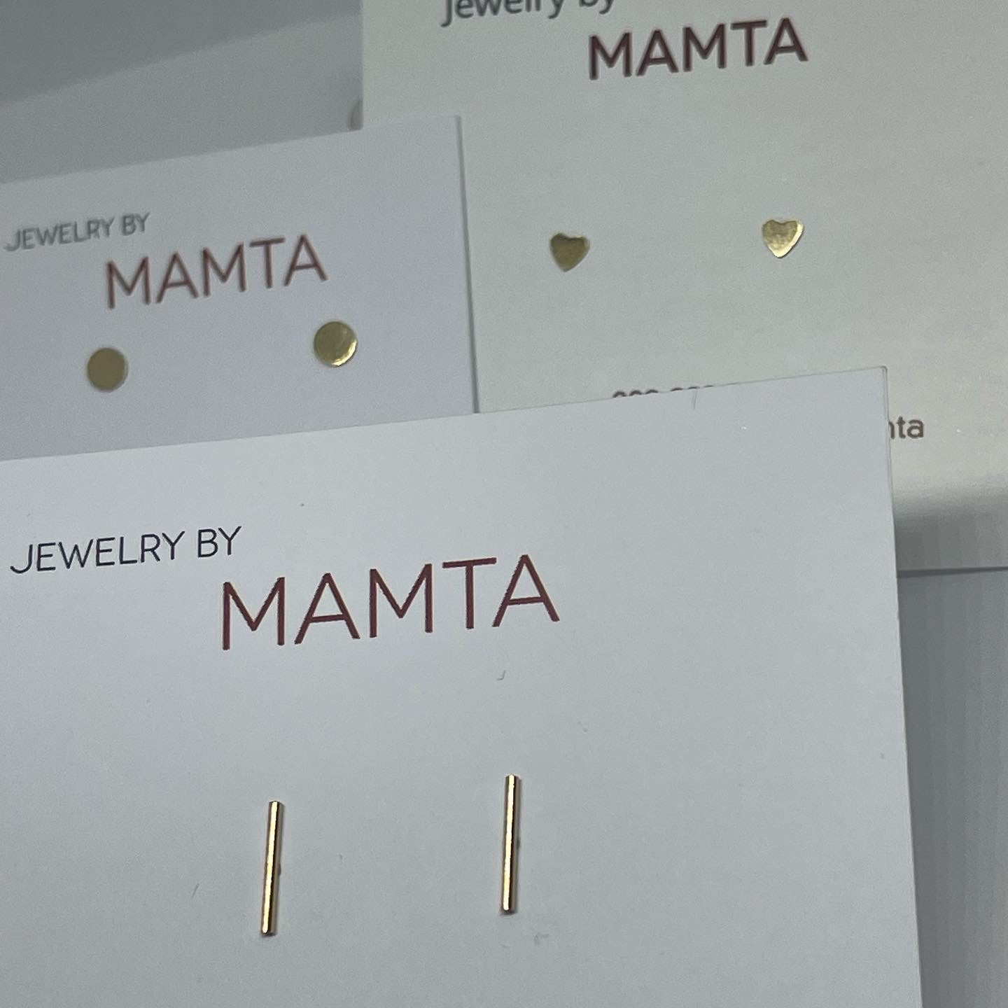 Thin Bar Earrings