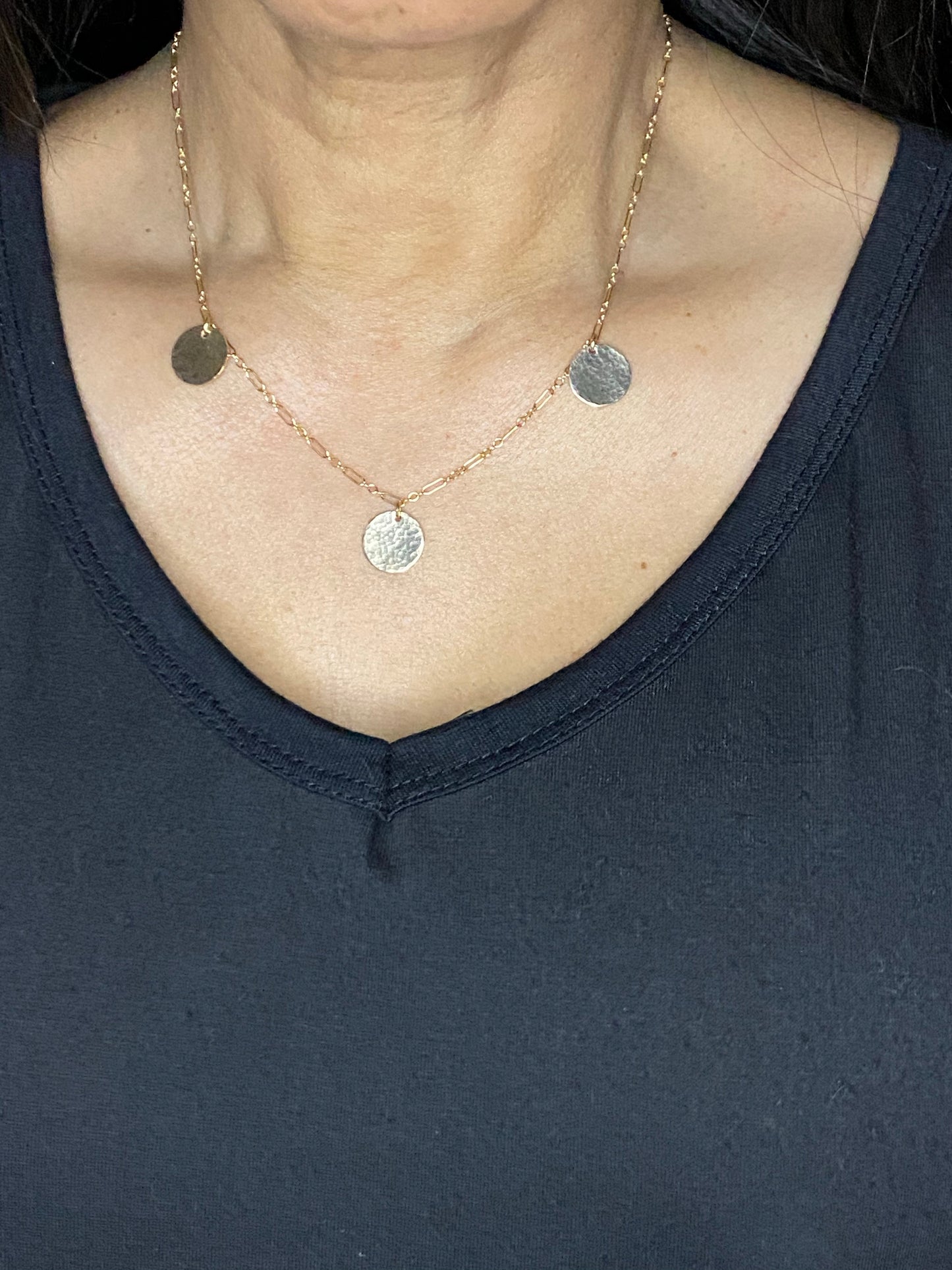 Summer Disc Necklace