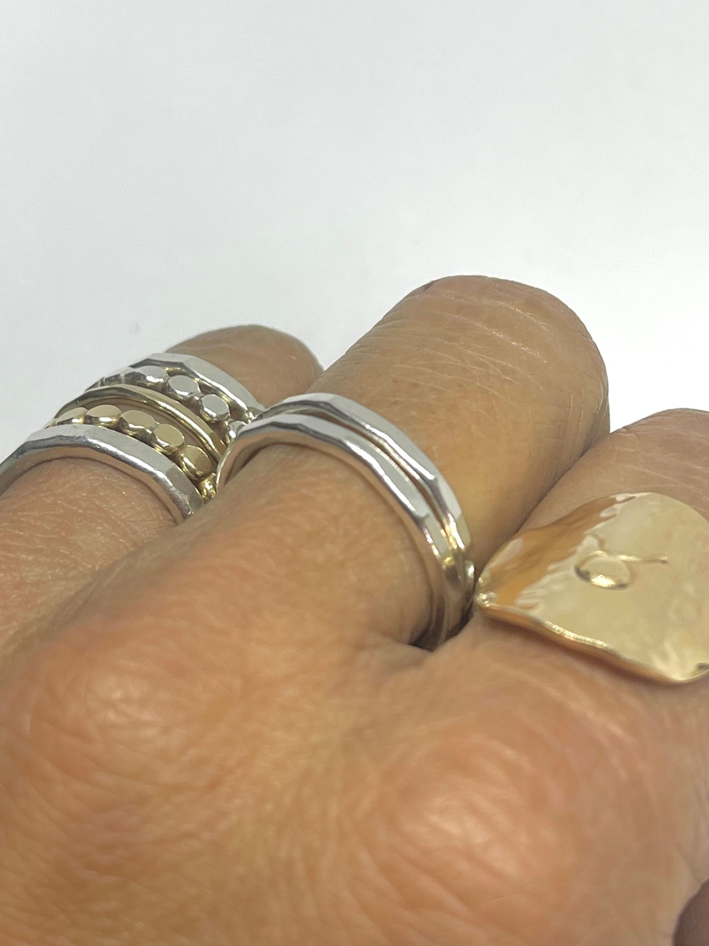 12 gauge pure silver ring