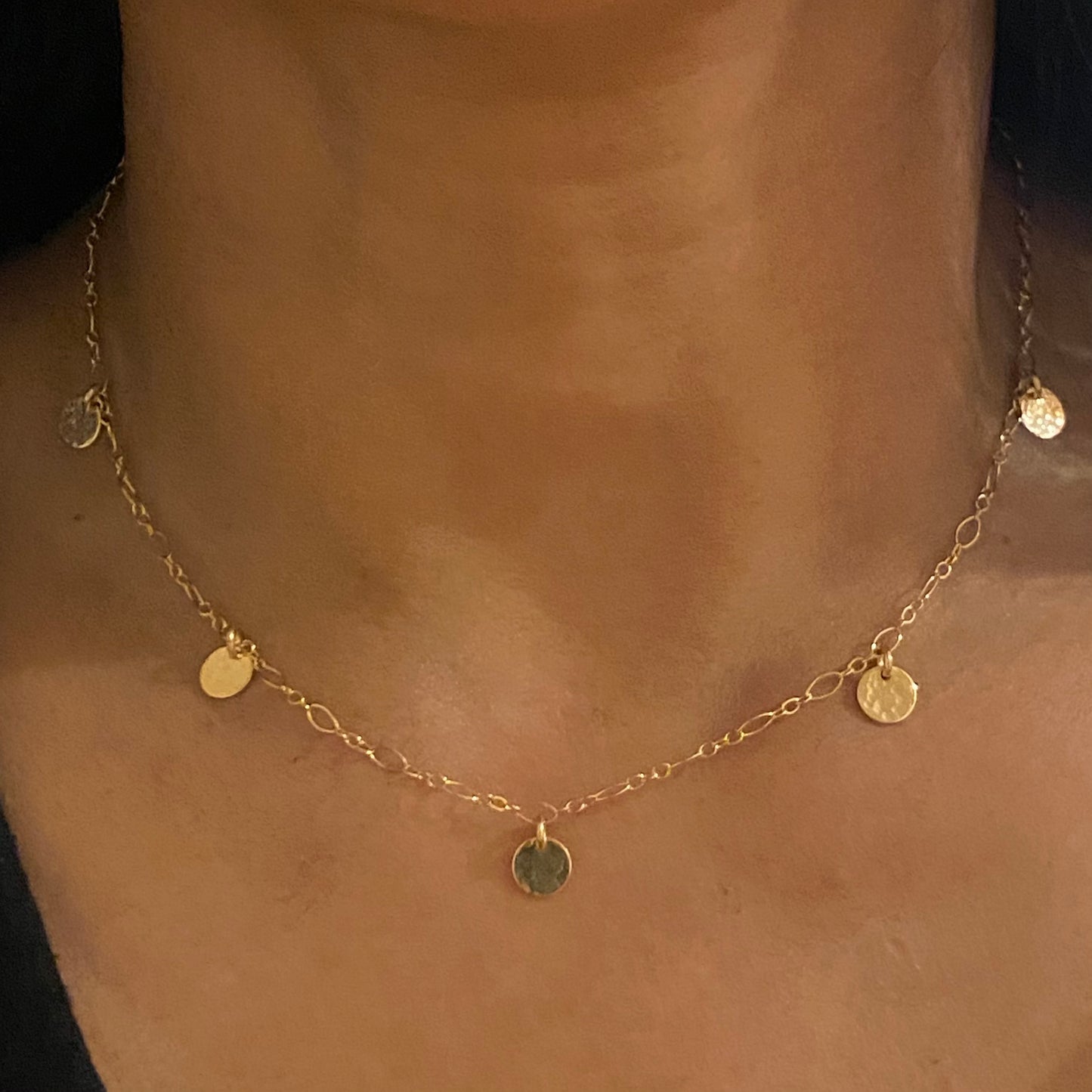 Summer Disc Necklace