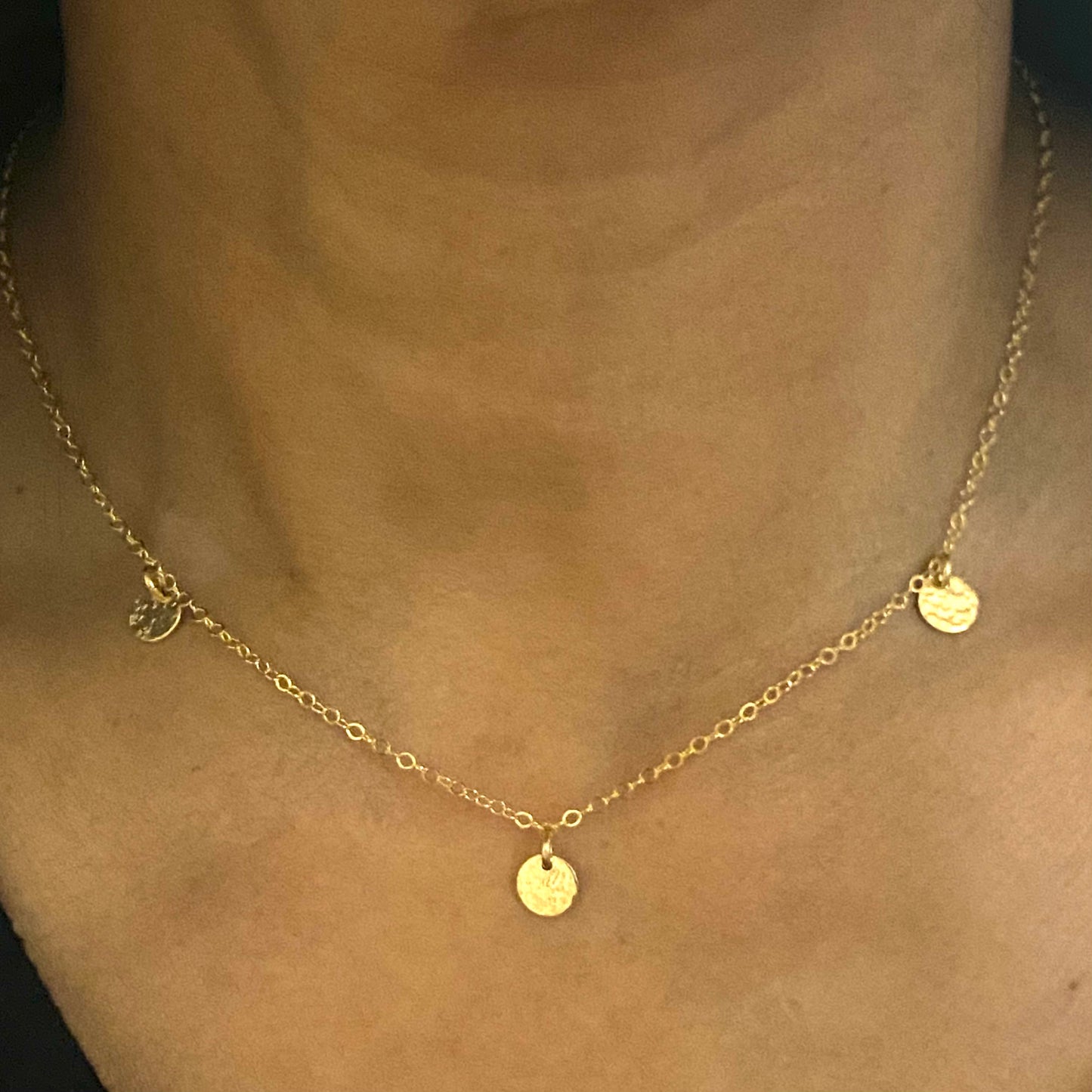 Summer Disc Necklace