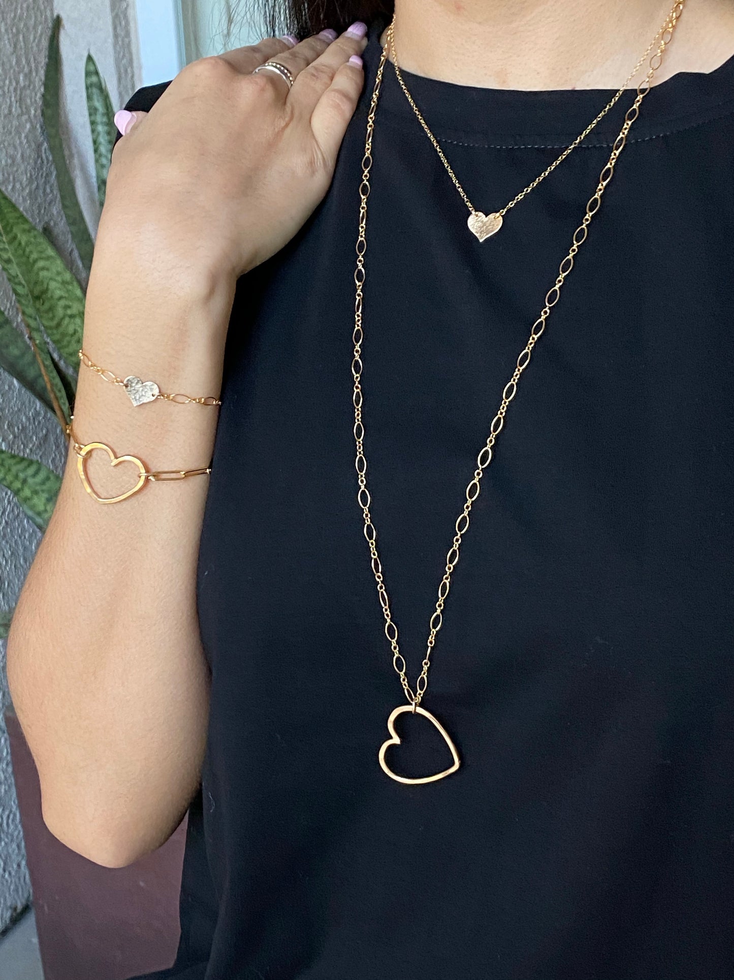Gold Heart Necklace