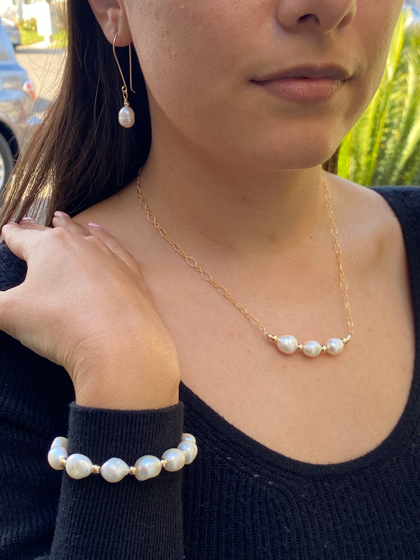 Freshwater Pearl Earrings