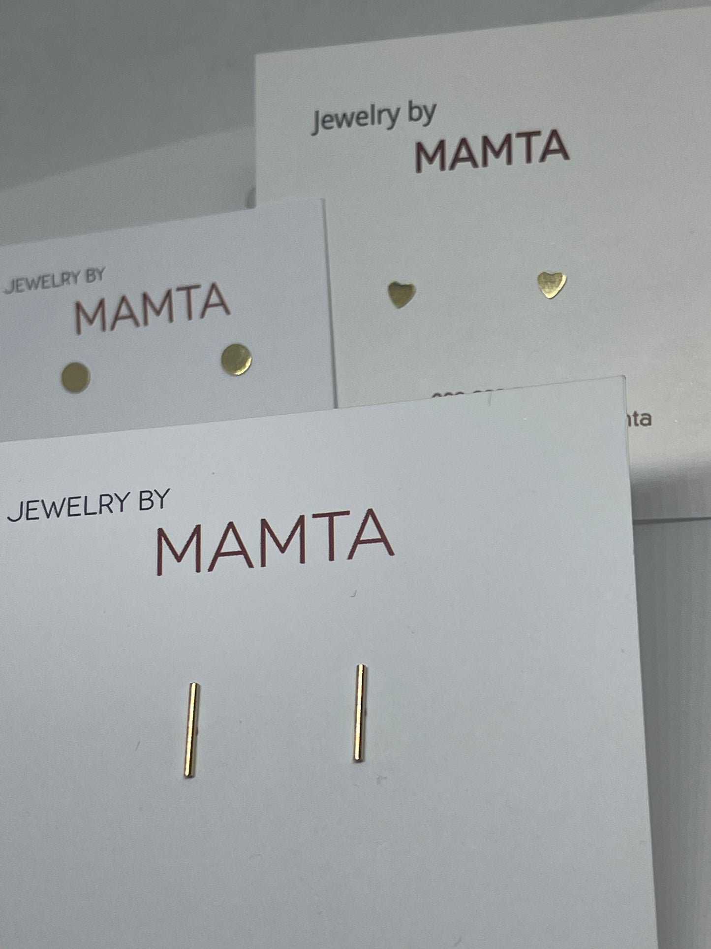 Thin Bar Earrings