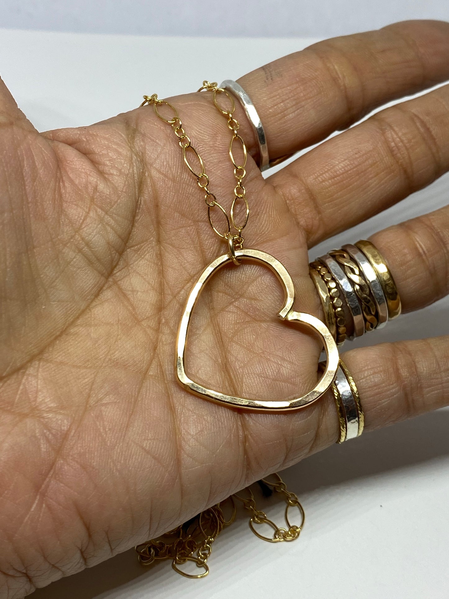 Gold Heart Necklace