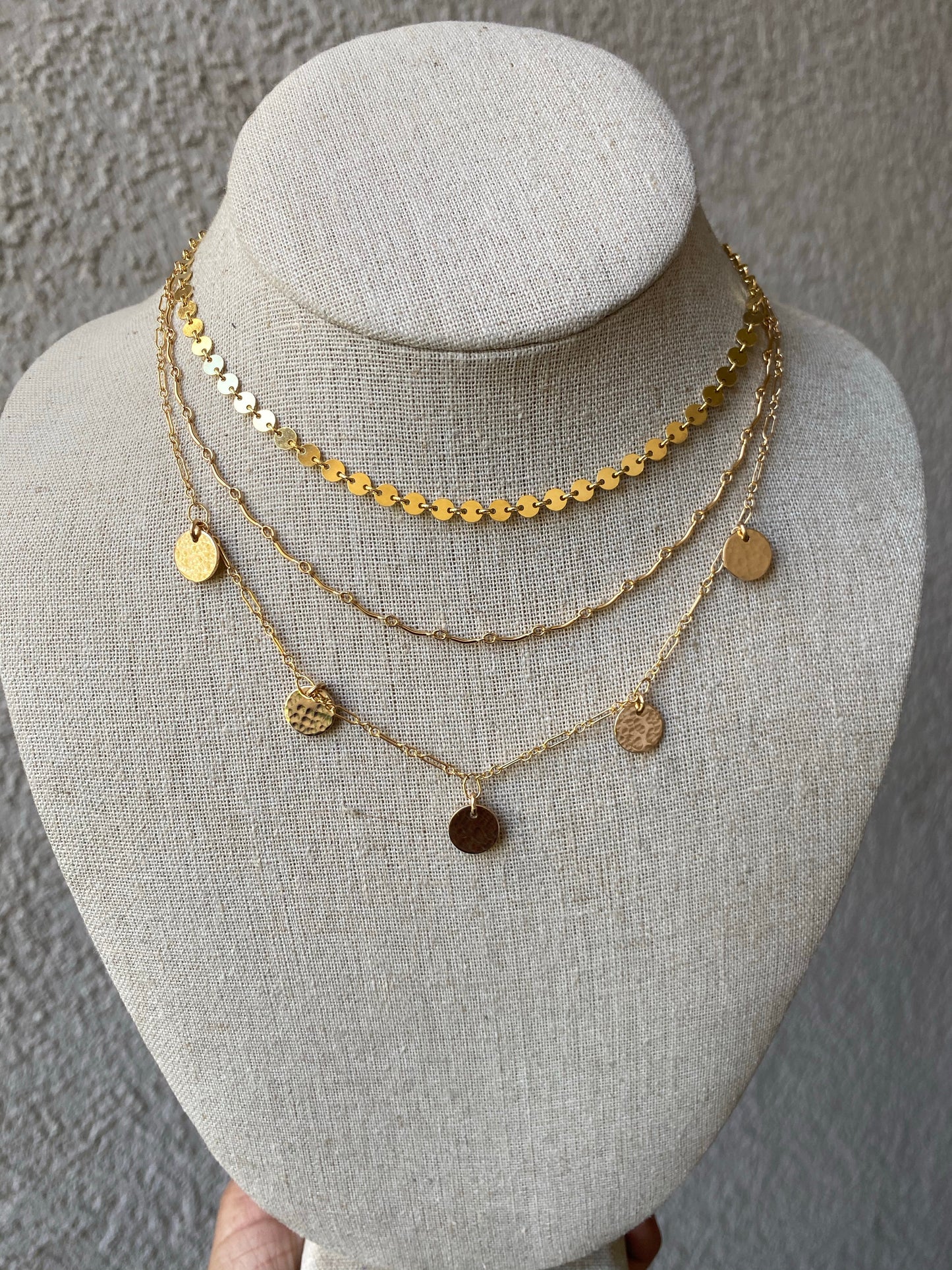 Summer Disc Necklace