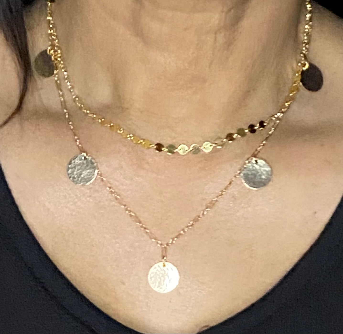 Summer Disc Necklace