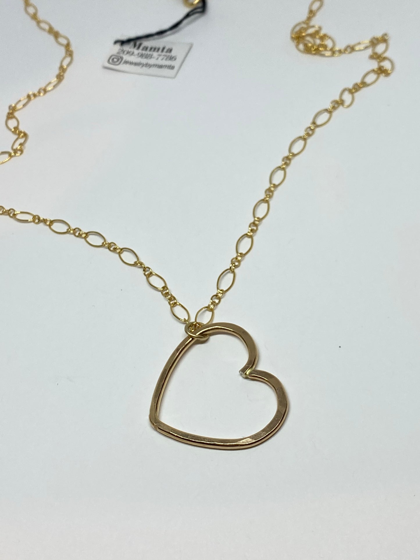 Gold Heart Necklace
