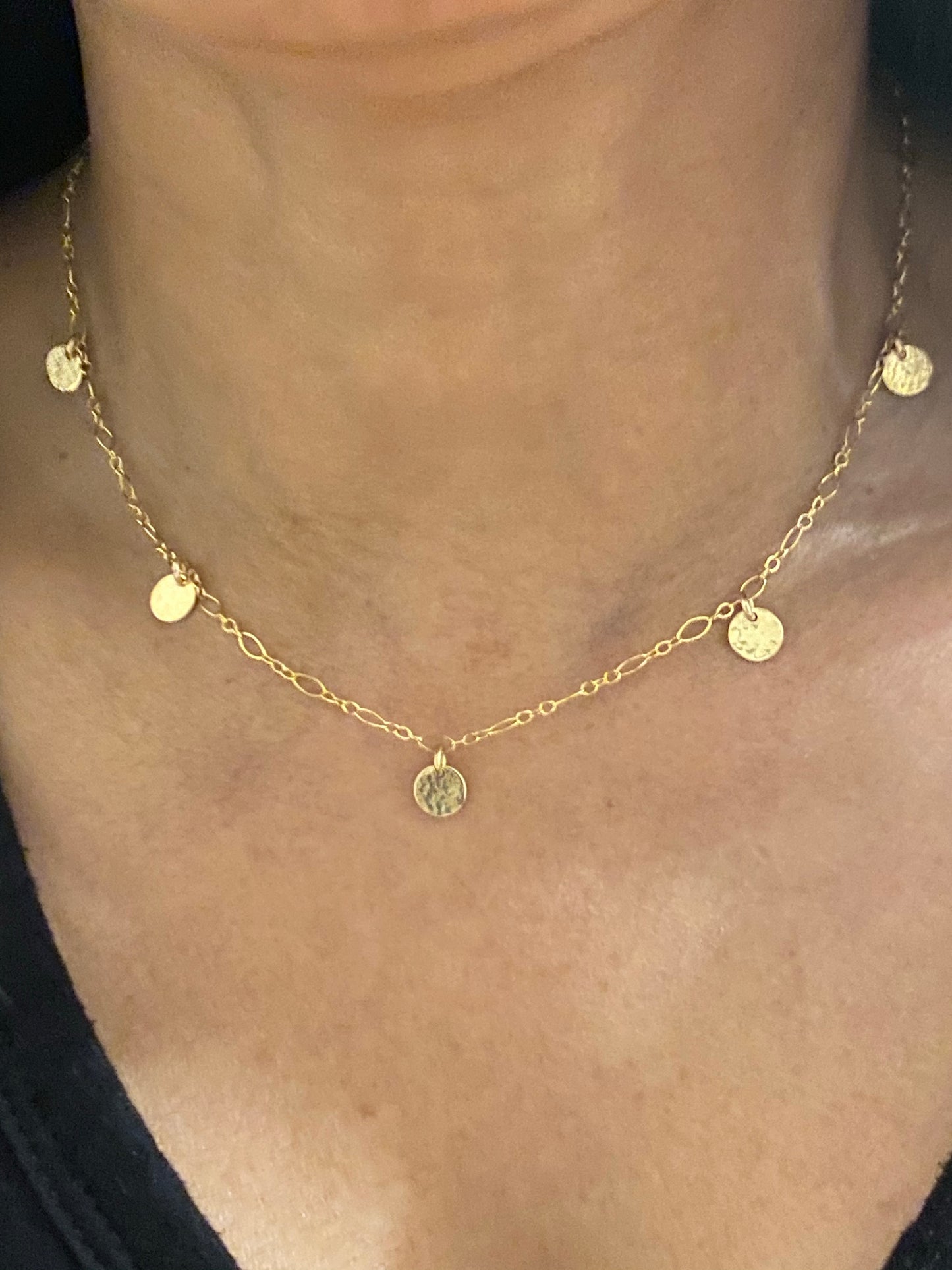 Summer Disc Necklace