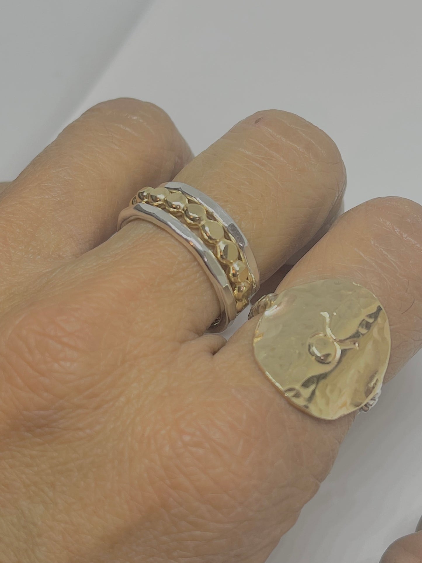 12 gauge pure silver ring