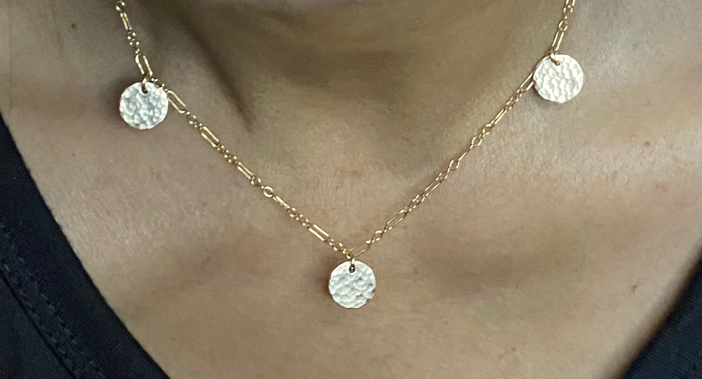 Summer Disc Necklace