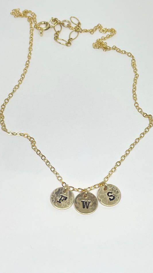 Mother’s Day Necklace (three) 9mm Charms