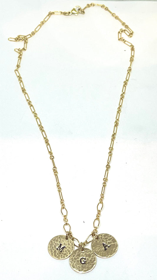 3 charm:Mother’s Necklace (12mm)