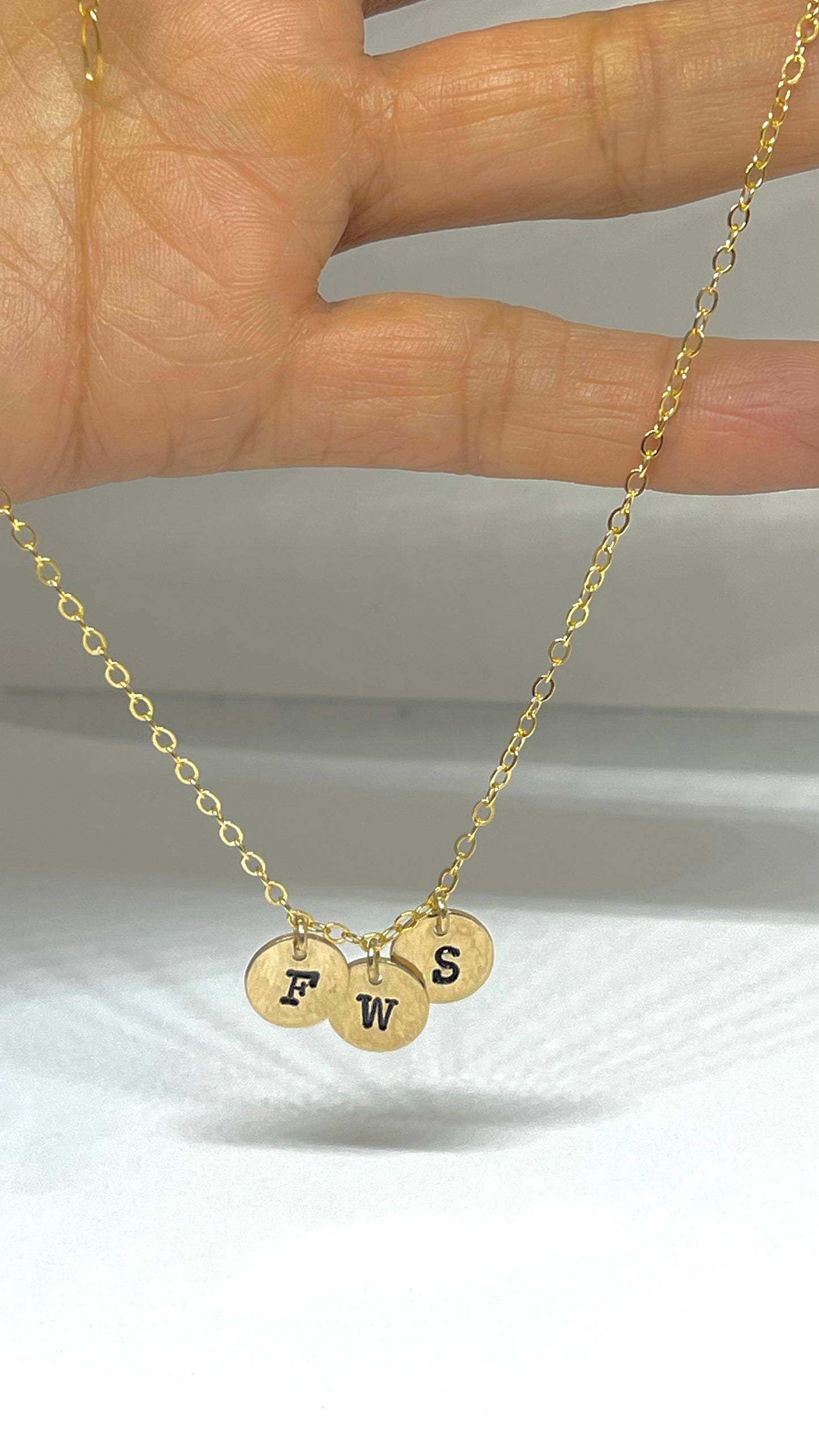 Mother’s Day Necklace (three) 9mm Charms