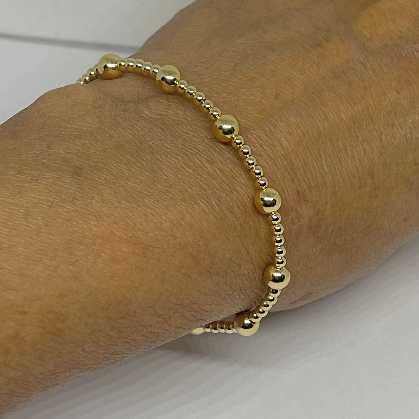 5mm/2mm gold filled bracelet