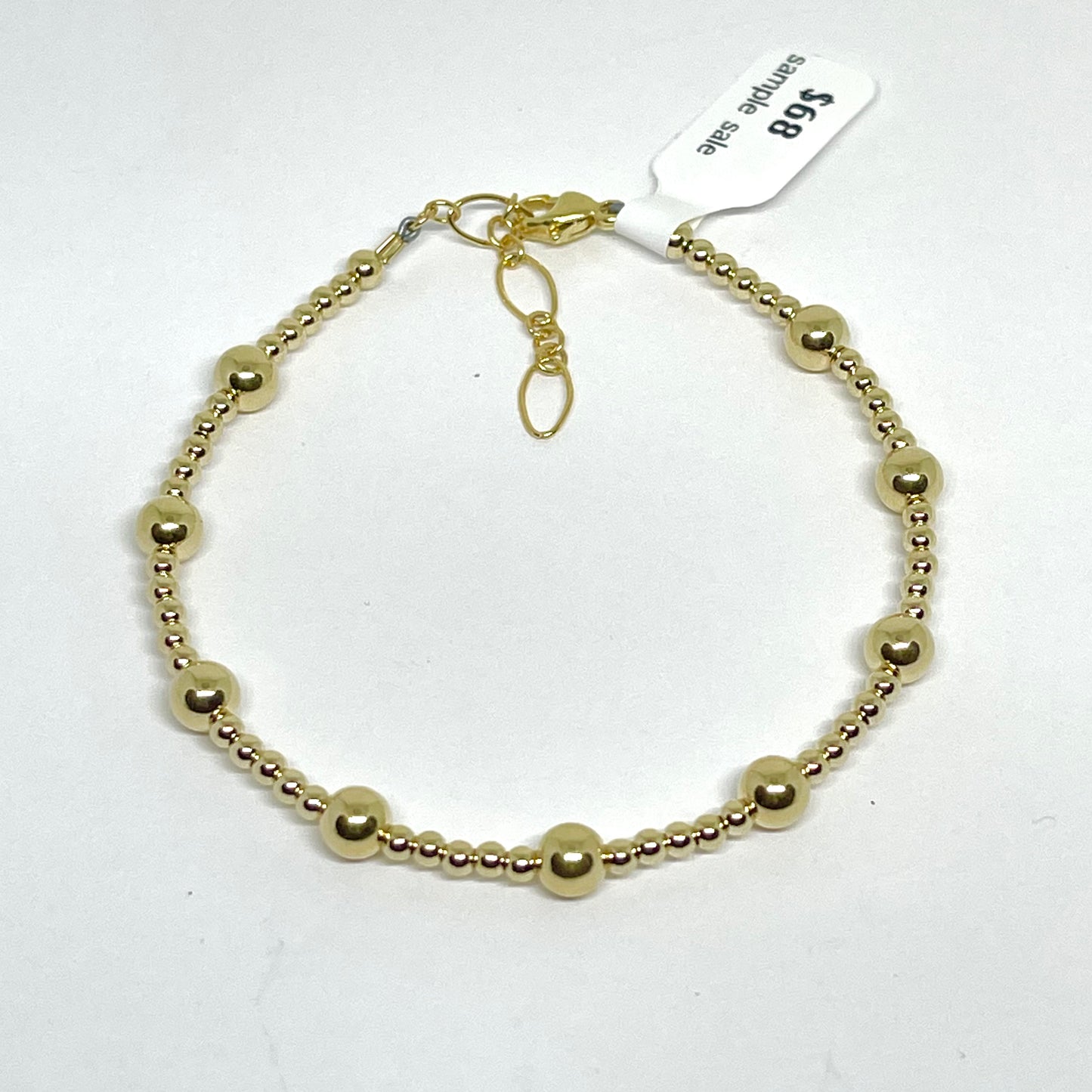 5mm/2mm gold filled bracelet