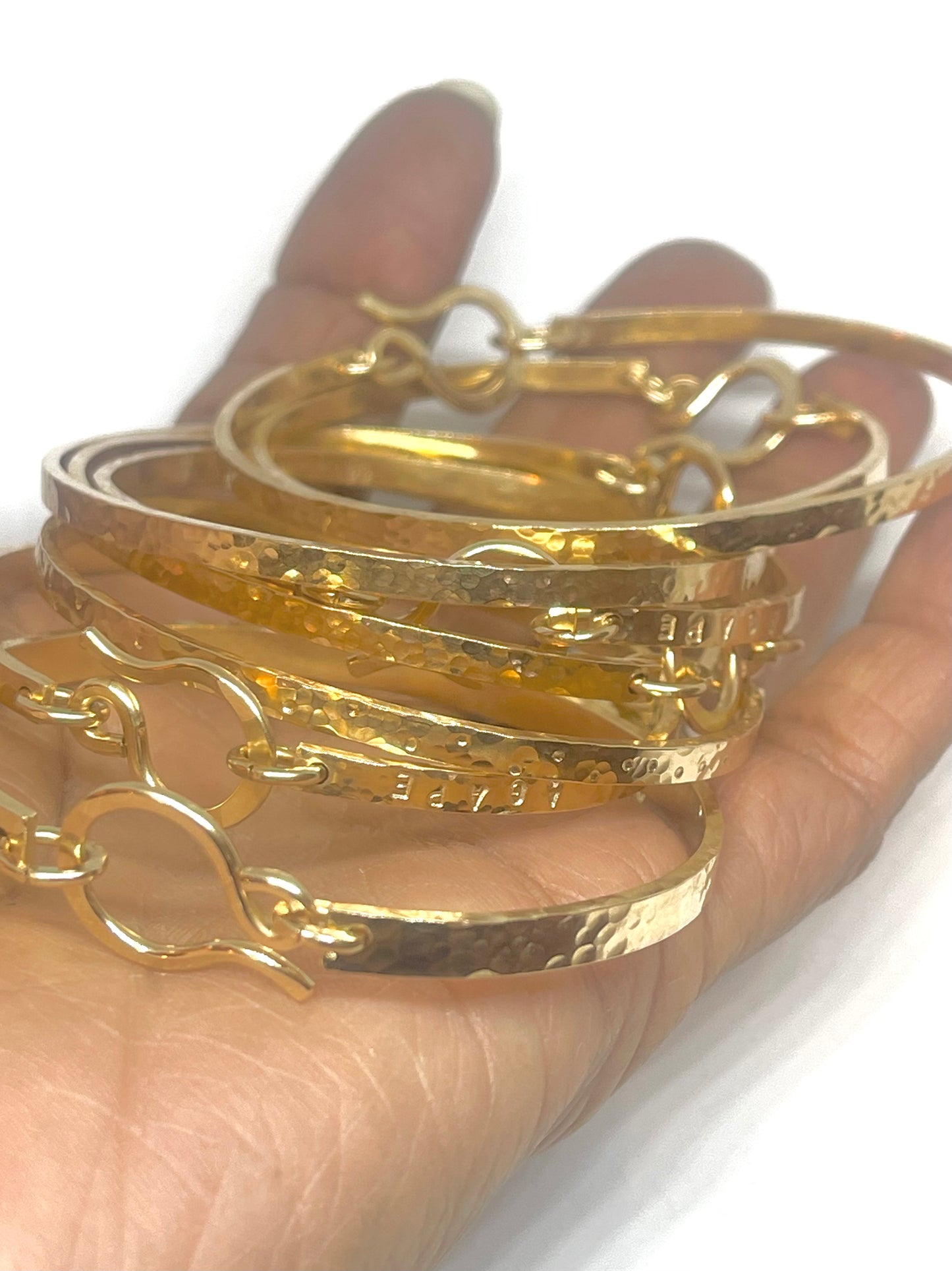 3mm Cuff bangle in 14 karat gold filled