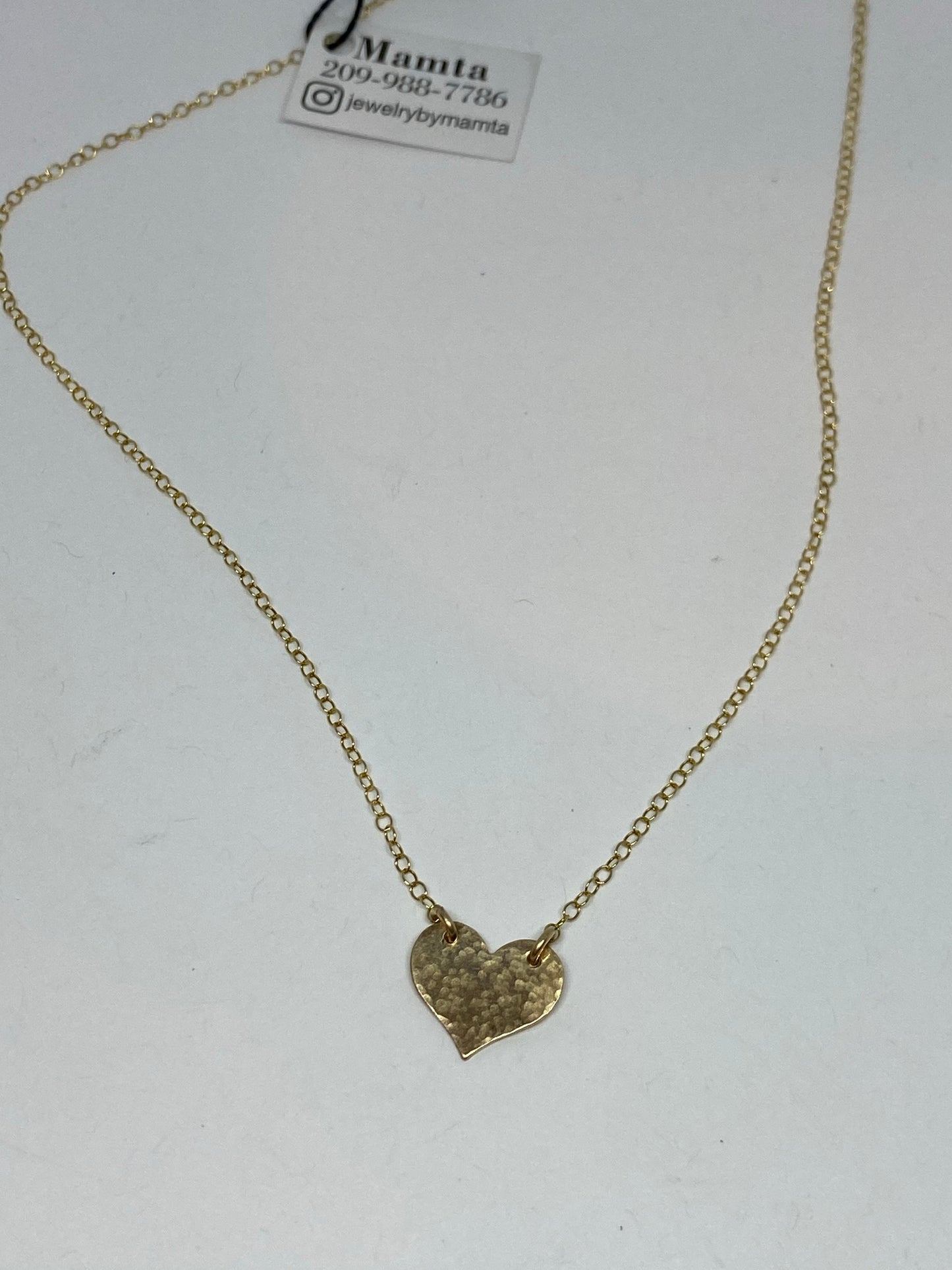 Solid Heart Necklace