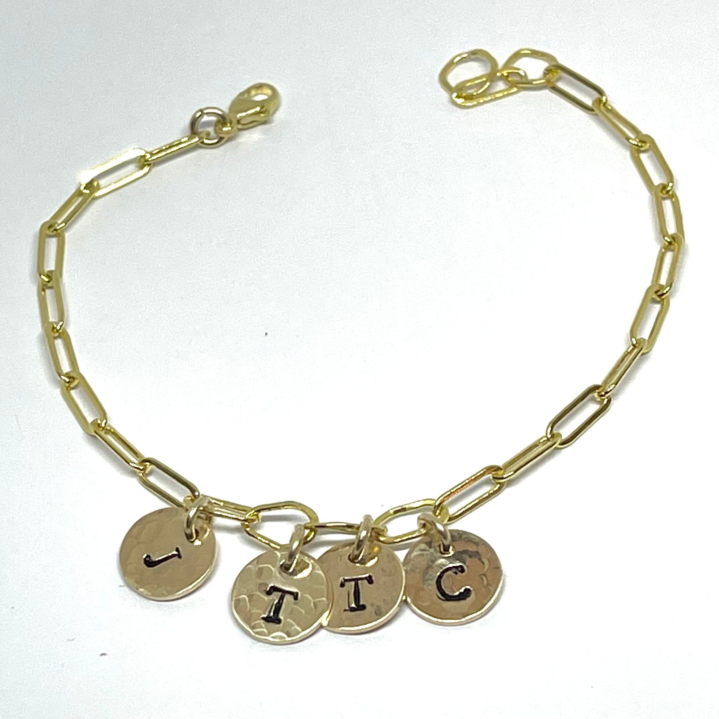 Mother’s Bracelet with One Charm (additional charms can be added on)