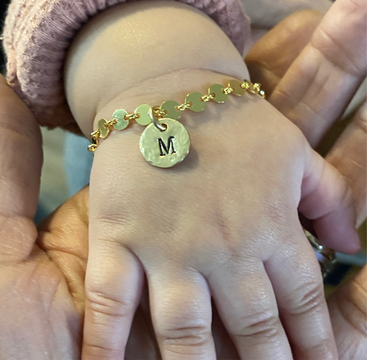 Children’s Coin Bracelet with or w/o Charm