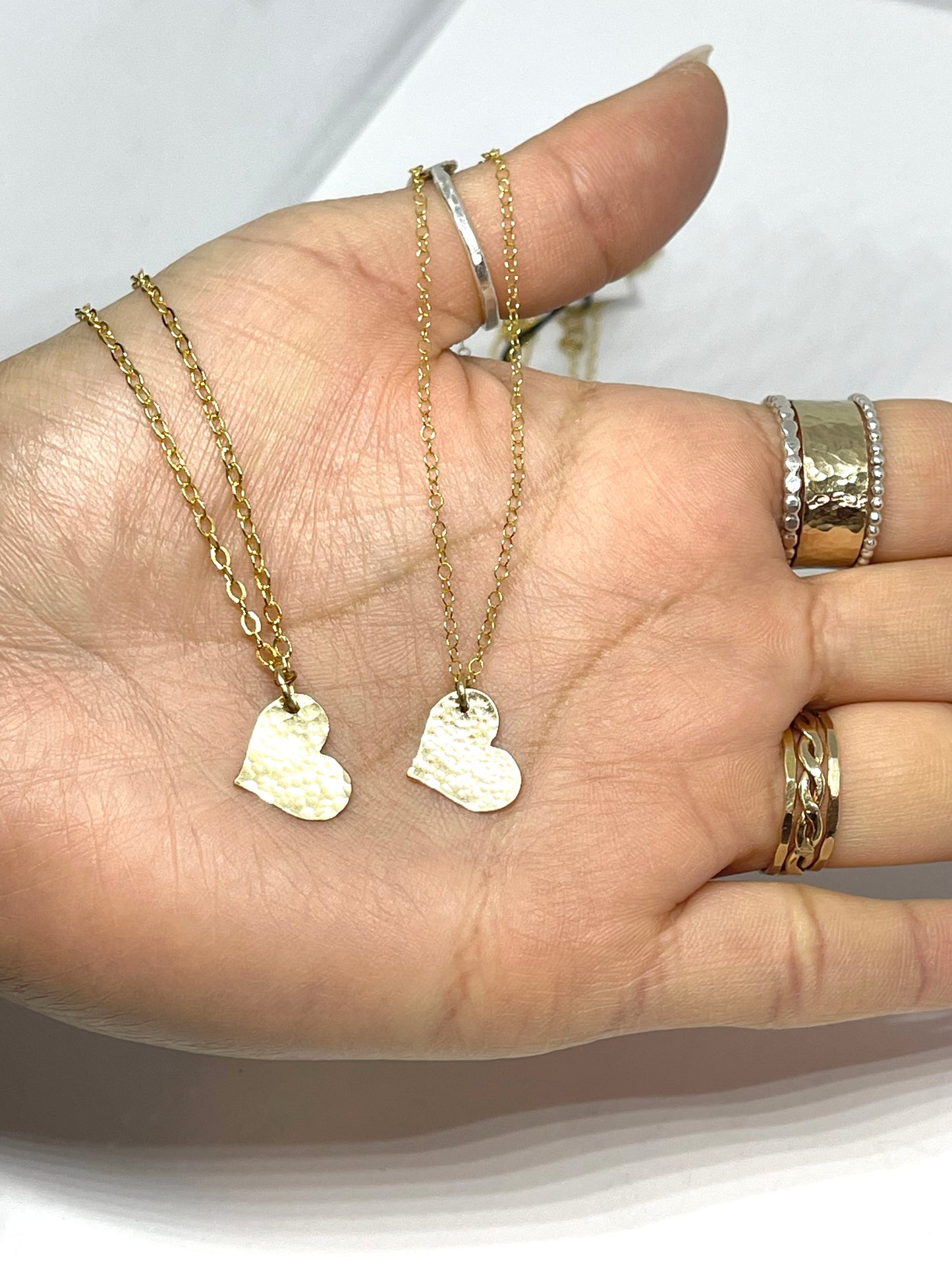 Solid Heart Necklace