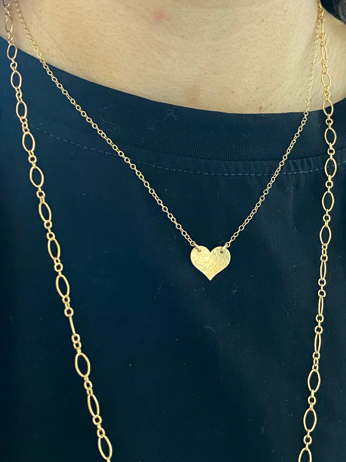 Solid Heart Necklace